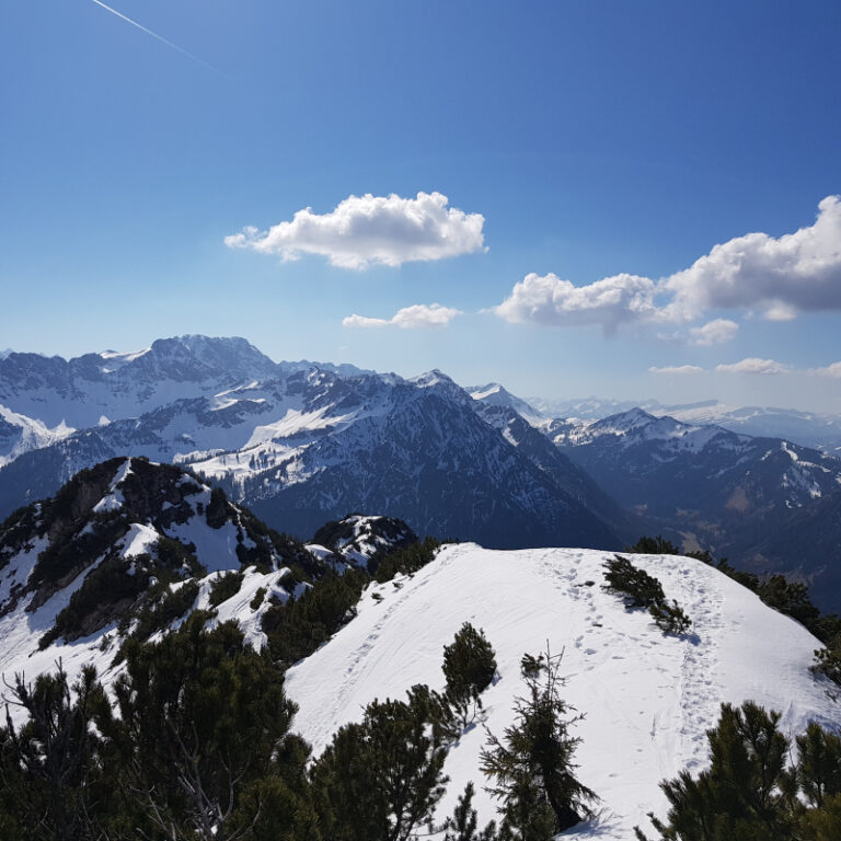 Schneeschuhtouren Allgäu - Iseler Level 3