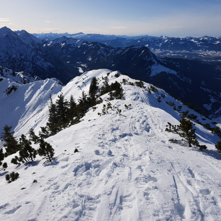 Schneeschuhtouren Allgäu - Iseler Level 3
