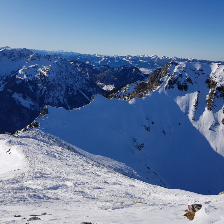 Schneeschuhtouren Allgäu - Ponten Level 3