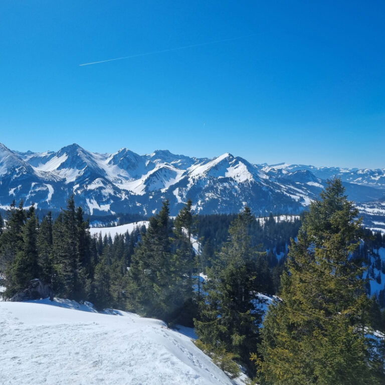Schneeschuhtouren Allgäu - Schönkahler, Pfronten Level 2