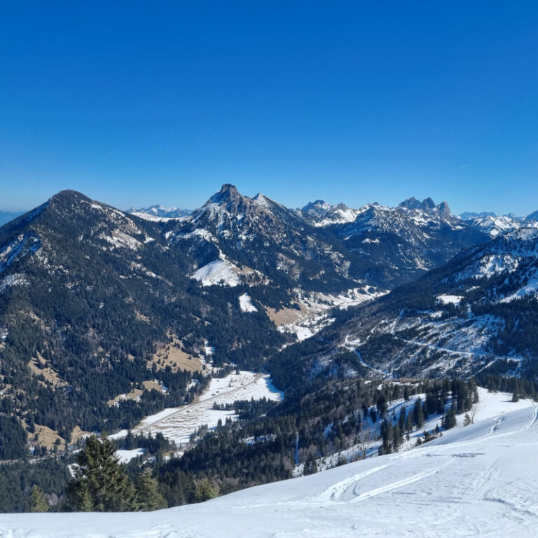 Schneeschuhtouren Allgäu - Schönkahler, Pfronten Level 2