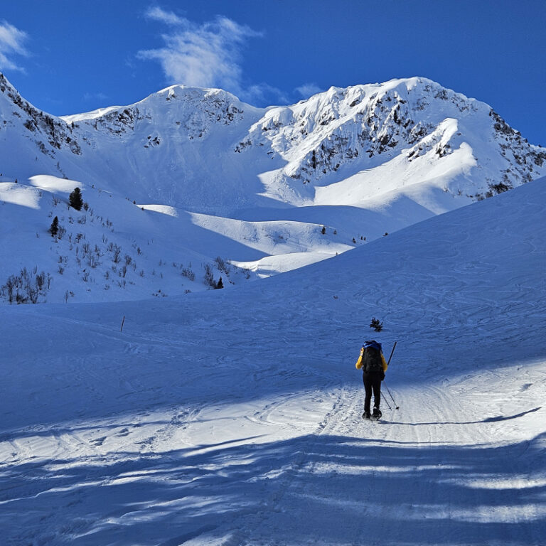 Geführte Schneeschuhwanderung zur Schwarzwasserhütte