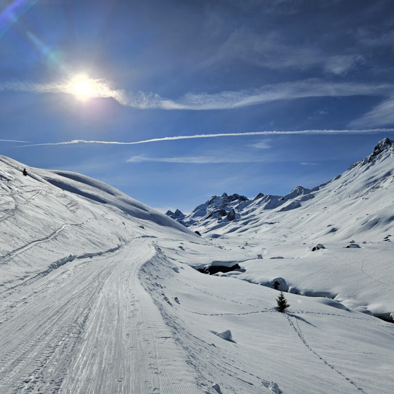 Schneeschuh Camp in der Silvretta-Gruppe