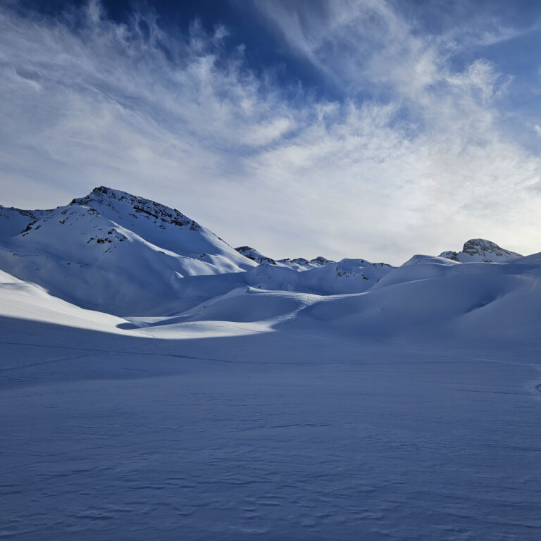 Schneeschuh Camp in der Silvretta-Gruppe