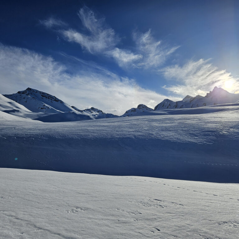 Schneeschuh Camp in der Silvretta-Gruppe