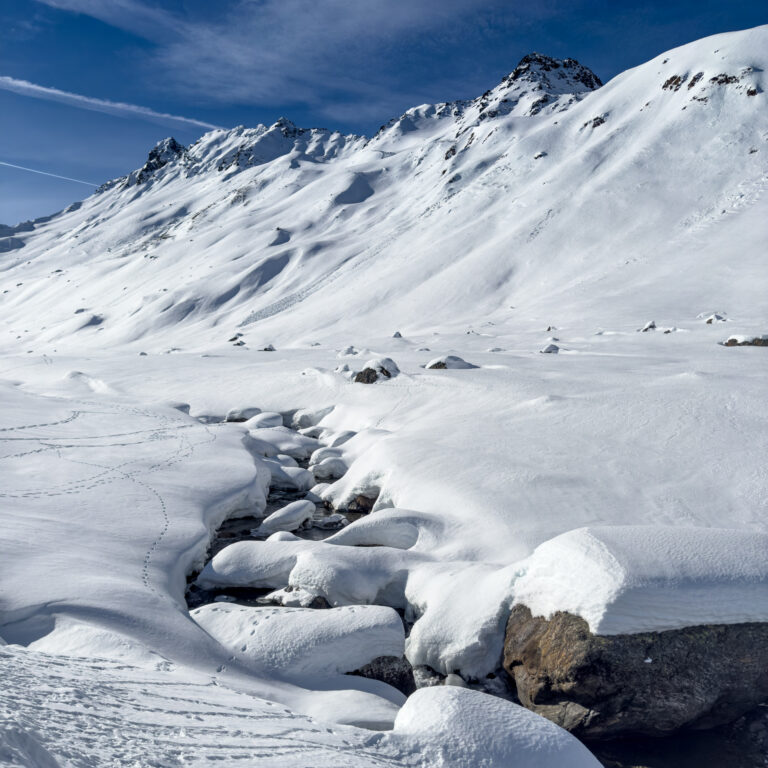 Schneeschuh Camp in der Silvretta-Gruppe