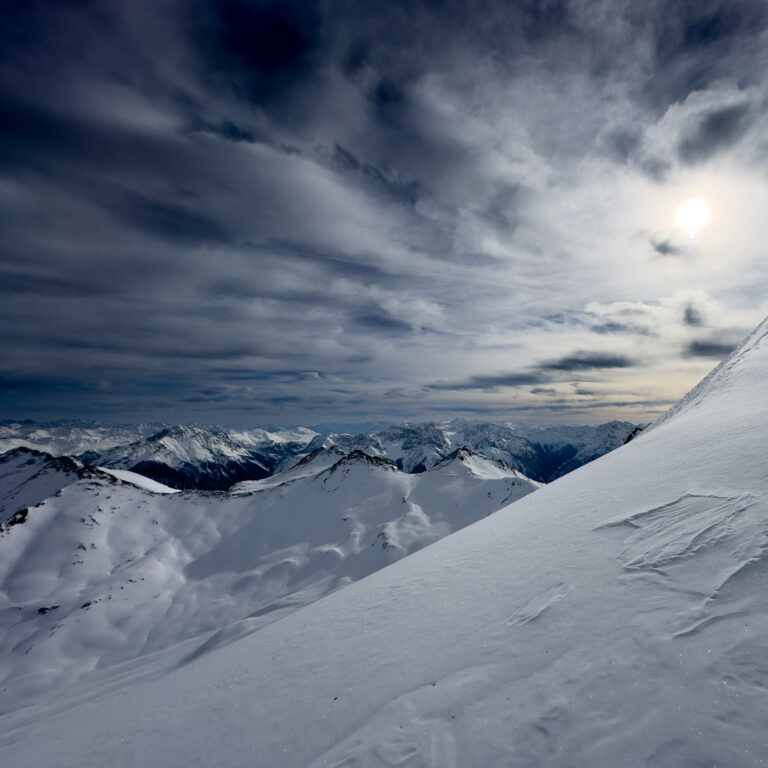 Schneeschuh Camp in der Silvretta-Gruppe