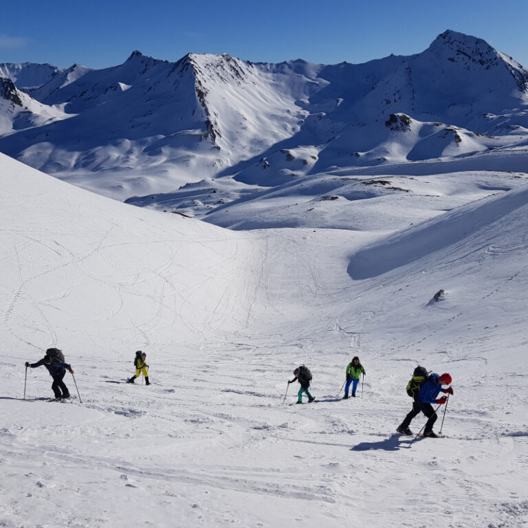 Schneeschuh Camp in der Silvretta-Gruppe